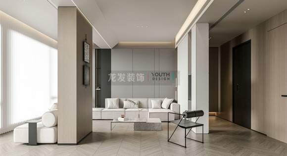 美的順城府300m2別墅設計 | 現代簡約風格案例 - 龍發裝飾