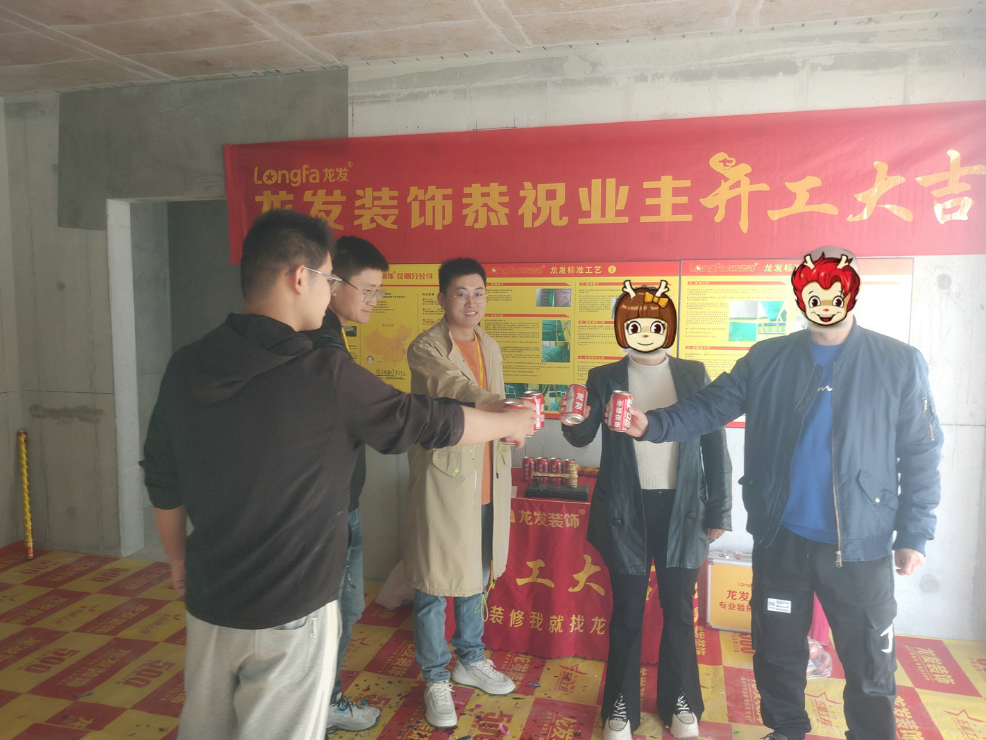 昆明璟睿小區現代奶油風設計案例_ 龍發裝飾打造165平米居家新境界